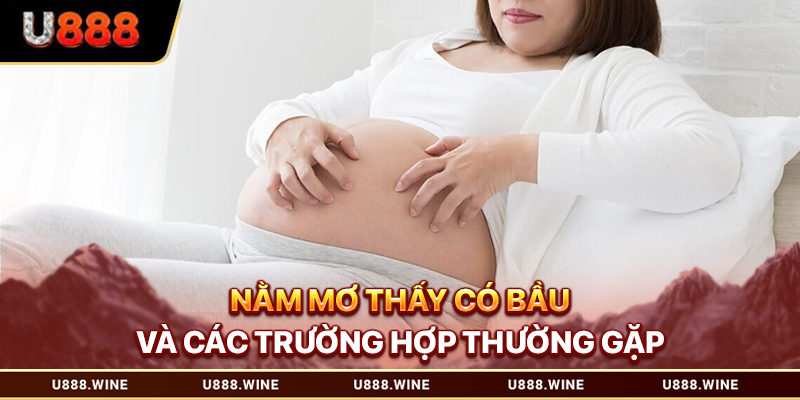 Nằm mơ thấy có bầu và các trường hợp thường gặp 